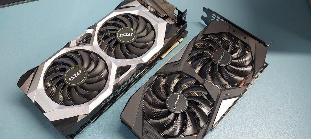 RTX2060 + RTX2070 Super (DEFECT), Computers en Software, Videokaarten, PCI-Express 3, Ophalen of Verzenden, GDDR5, HDMI