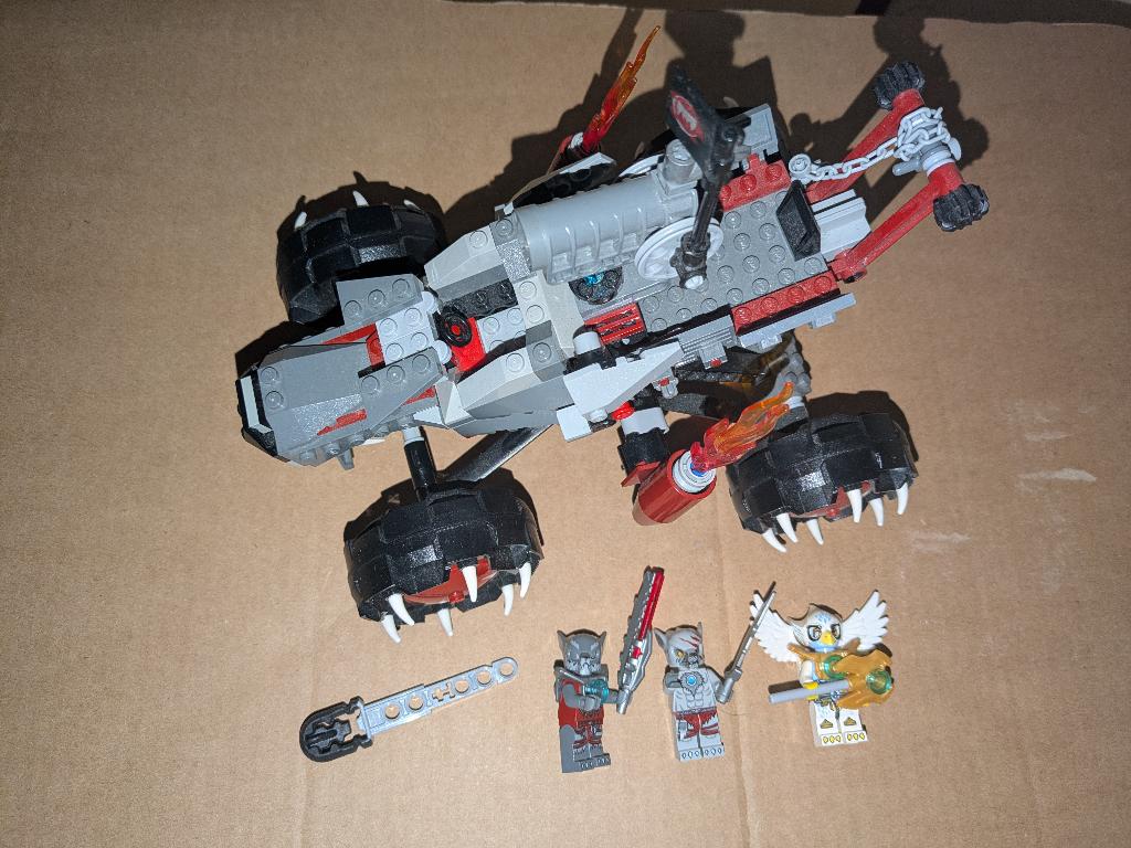 Lego Chima - Wakz' Pack Tracker - 70004, Gebruikt, Overige thema's, Lego, Ophalen of Verzenden