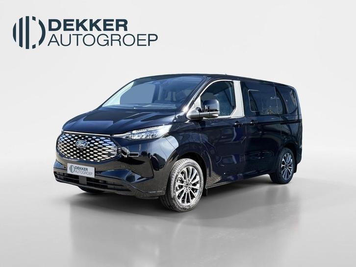 Ford E-Tourneo Custom 340 L1H1 Titanium 65 kWh, Auto's, Ford, Bedrijf, Te koop, Overige modellen, 360° camera, ABS, Achteruitrijcamera
