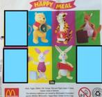 Happy Meal Winnie de Poeh Disney 5x | 2002 | NIEUW in OVP, Verzamelen, Ophalen of Verzenden, Winnie de Poeh of vrienden, Nieuw