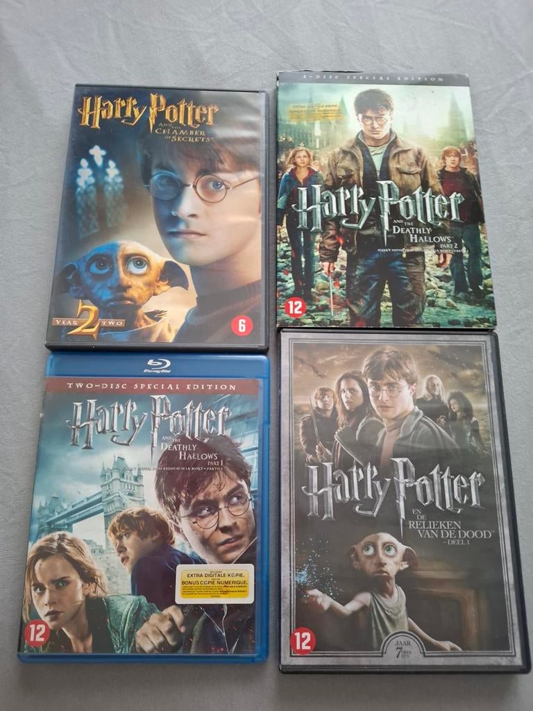 Harry Potter DVD's en Blu-ray, Vanaf 12 jaar, Ophalen of Verzenden, Zo goed als nieuw