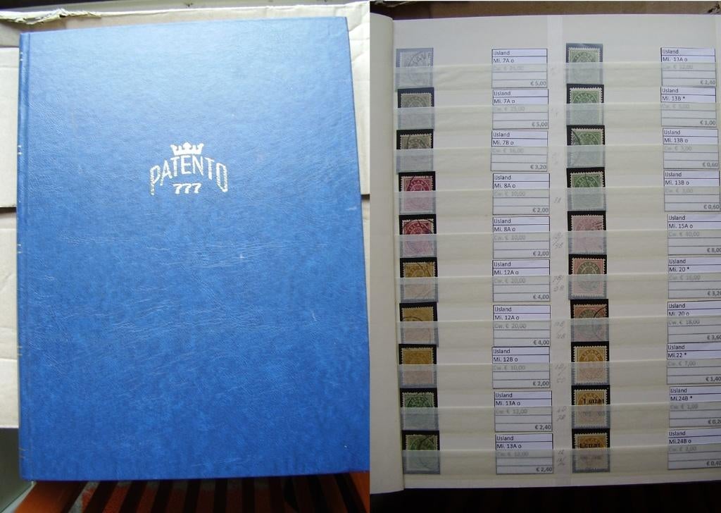 IJsland in insteekboek, Ophalen of Verzenden, Buitenland