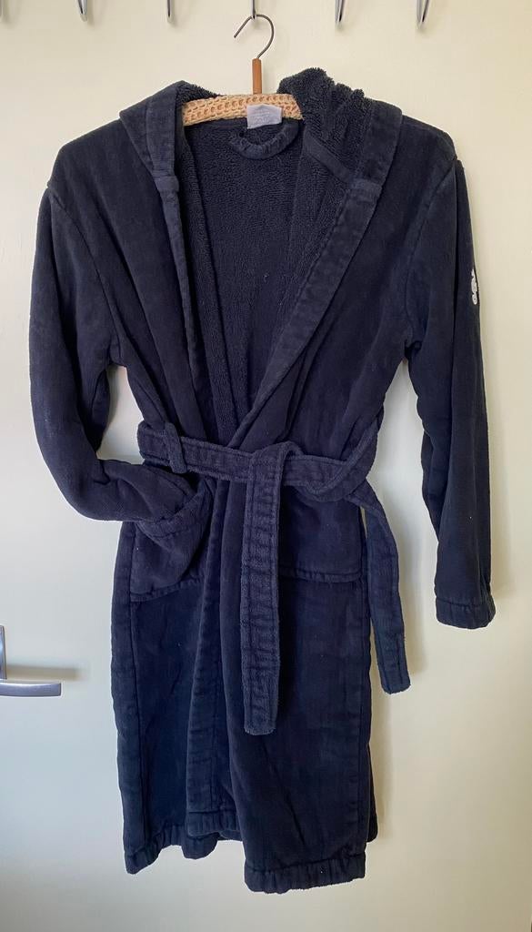 Stoere zwarte Seahorse badjas maat 158/164, Ophalen of Verzenden, Zo goed als nieuw, Zwart