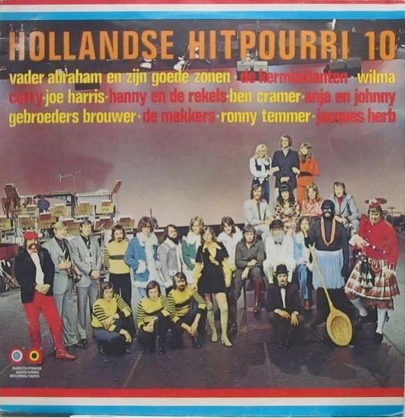 Hollandse Hitpourri 10, Ophalen, Zo goed als nieuw, 12 inch, Levenslied of Smartlap