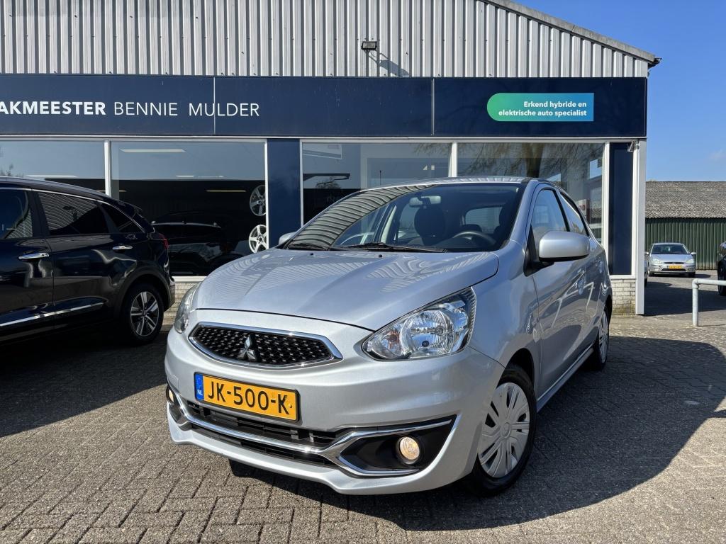 Mitsubishi Space Star 1.0 Cool+ AIRCO / NIEUWE APK, Stof, Gebruikt, Start-stop-systeem, Origineel Nederlands