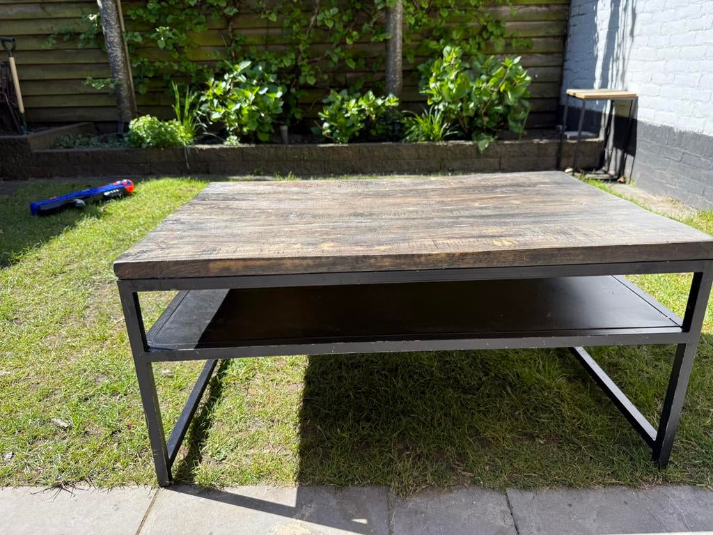 Salontafel, Huis en Inrichting, Tafels | Salontafels, Ophalen, Gebruikt, 50 tot 100 cm, 50 tot 100 cm