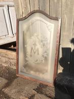 Geëtst glas in lijst, Ophalen