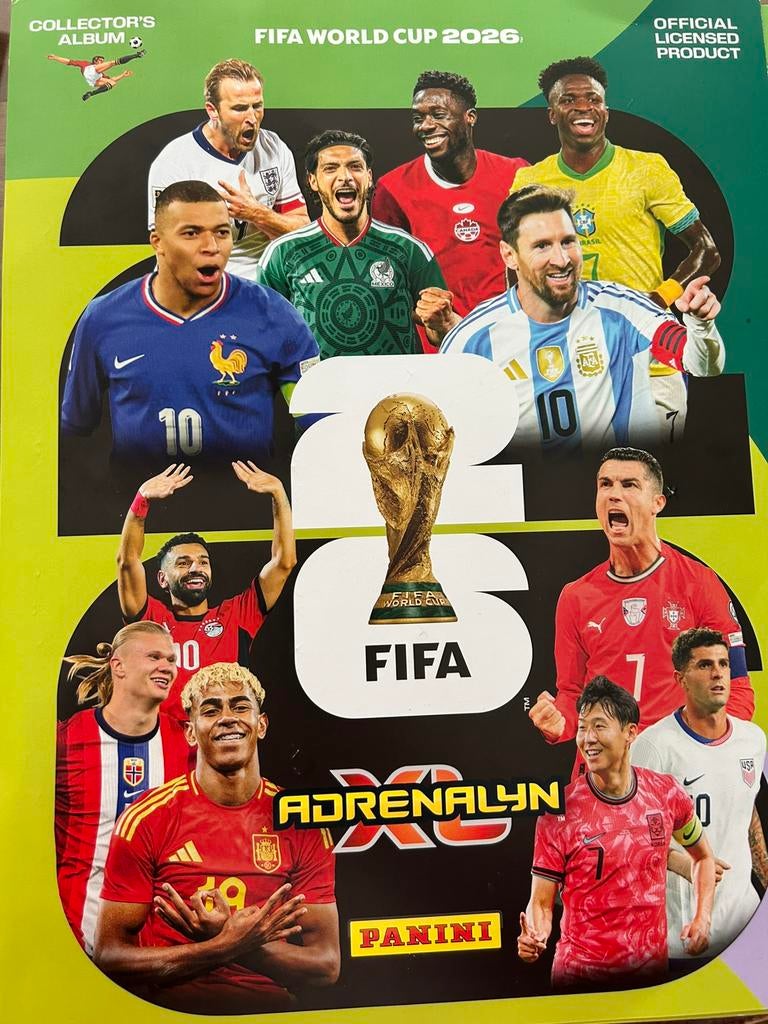 Fifa wk panini 2026 kaarten gezocht en / of ruilen, Ophalen of Verzenden, Zo goed als nieuw, Meerdere plaatjes