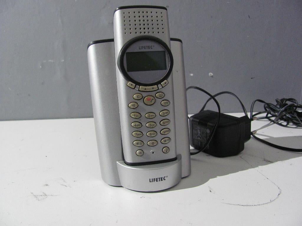 Lifetec lt 41526 dect telefoon kan ook aan wand bevestigt, Ophalen of Verzenden, Zo goed als nieuw, 1 handset, Stralingsarm