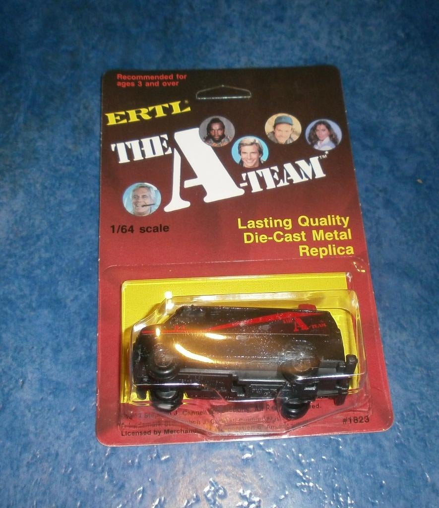 THE A TEAM : BUS (ERTL 1983) 1/64 scale, Verzenden, Nieuw, Tv, Overige typen