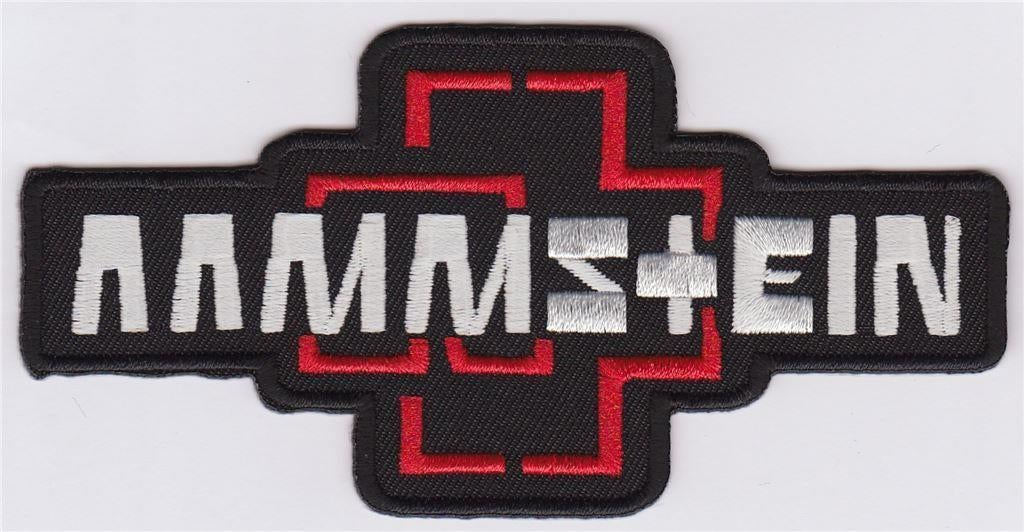 Rammstein stoffen opstrijk patch embleem #1, Ophalen of Verzenden, Nieuw, Kleding