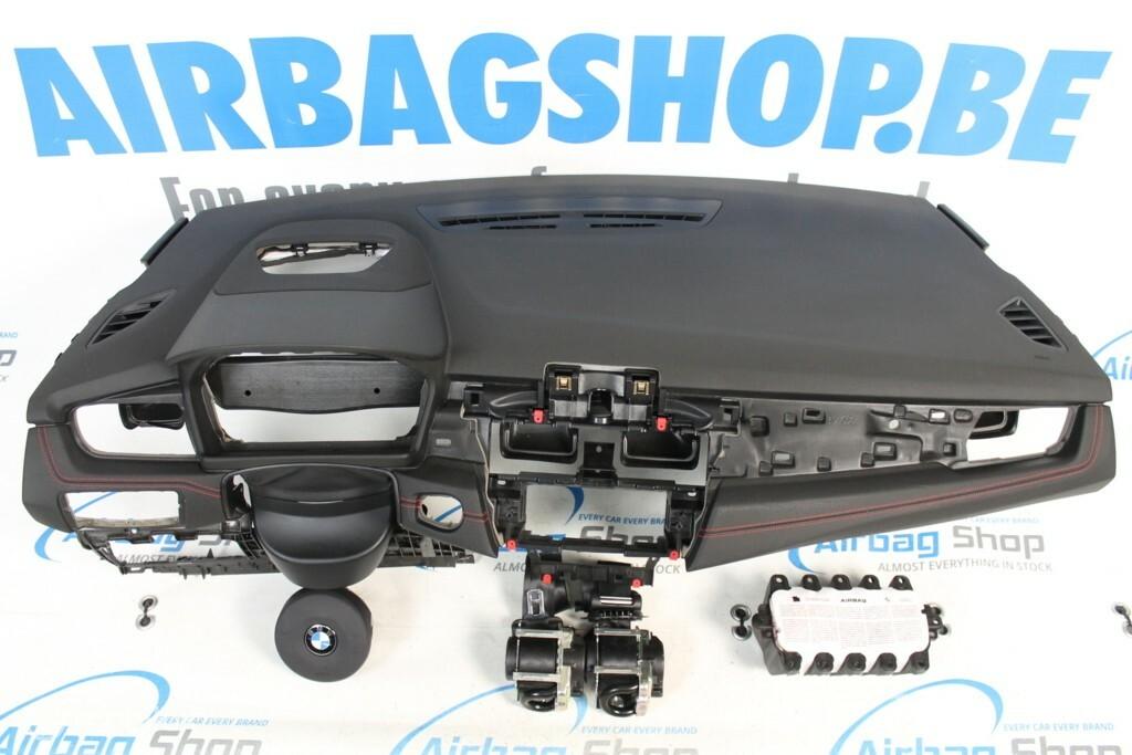 Airbag set - Dashboard M HUD rode stiksel BMW 2 F45 F46, Gebruikt, Ophalen of Verzenden