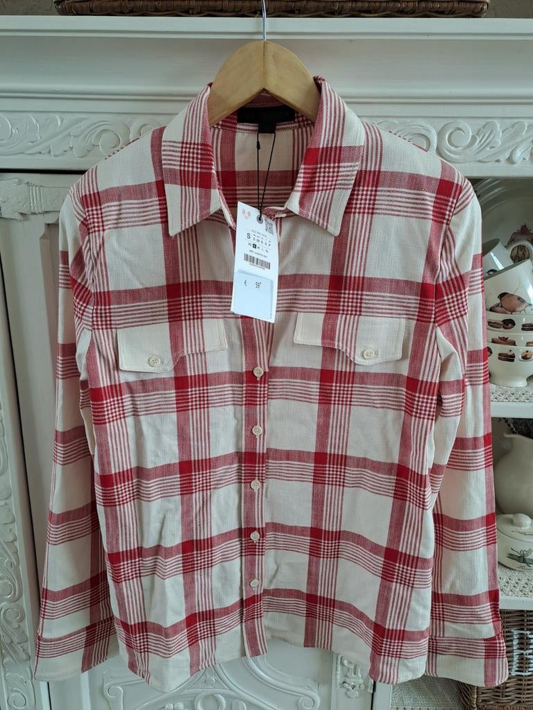 Nieuw:blouse van Zara (maat S), Zara, Nieuw, Ophalen of Verzenden, Maat 36 (S)