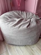 Grote Vetzak zitzak (large) met extra hoes, Huis en Inrichting, Ophalen, Gebruikt, Grijs, Zitzak