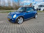 Mini 1.6 16V Cooper S Cabrio AUT 2006 Blauw, Auto's, Mini, Zwart, 4 cilinders, Cabriolet, Particulier