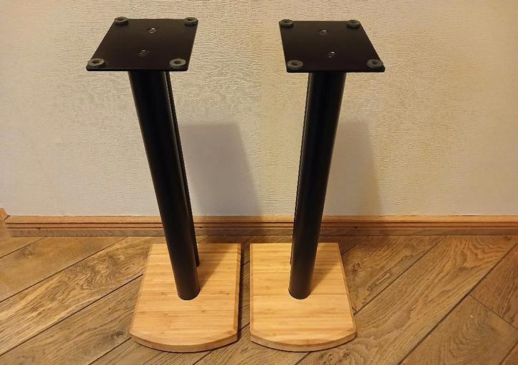 Atacama Moseco 6 luidspreker stands, + evt. Atabites, Audio, Tv en Foto, Luidsprekers, Refurbished, Front, Rear of Stereo speakers