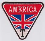 Triumph America stoffen opstrijk patch embleem #21, Ophalen of Verzenden, Nieuw
