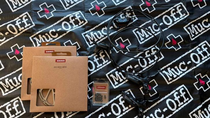 SRAM Code R complete hydraulische remmenset, Fietsen en Brommers, Fietsen | Mountainbikes en ATB, Zo goed als nieuw, Overige merken