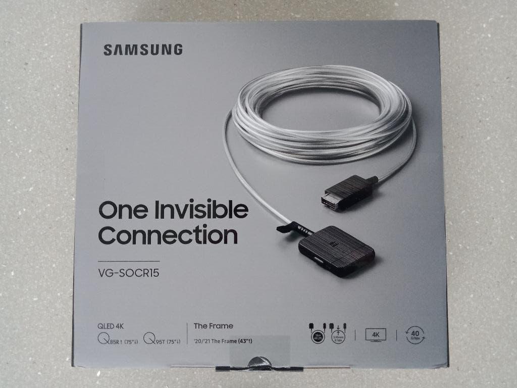 tv-kabel, One invisible Connection-kabel Samsung The Frame, Ophalen, Nieuw, 2 tot 5 meter, Tv-kabel