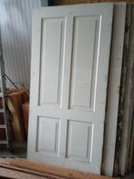 Hardhouten opdekdeuren (massief )., Doe-het-zelf en Verbouw, Deuren en Horren, Ophalen, Binnendeur, 200 tot 215 cm