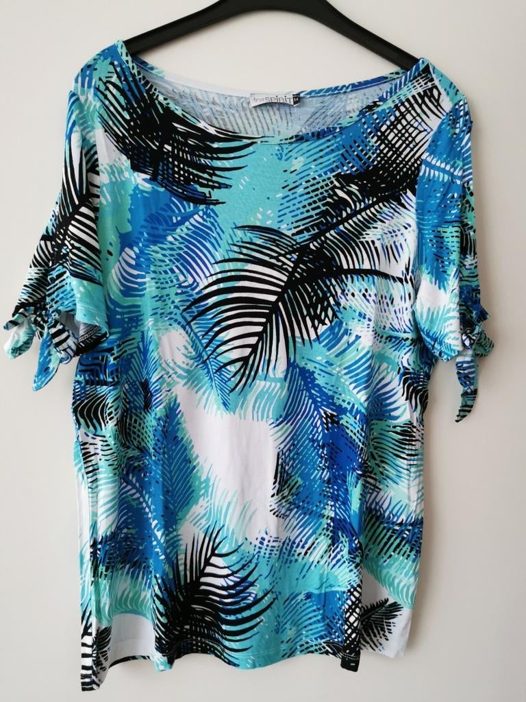 T,shirt, True Spirit, mt M, Kleding | Dames, T-shirts, Maat 38/40 (M), Blauw, Ophalen of Verzenden, Korte mouw