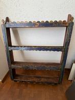 Houten boekenrek/wandrek, Ophalen, Gebruikt