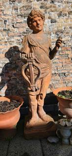 Antiek tuinbeeld, Apollo met lier (harp), Ophalen