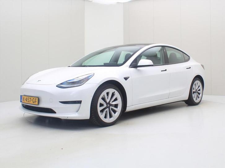 Tesla Model 3 Long-Range AWD 351pk 75 kWh 95% SoH [ FACELIFT, Auto's, Tesla, Bedrijf, Te koop, Model 3, 4x4, ABS, Achteruitrijcamera