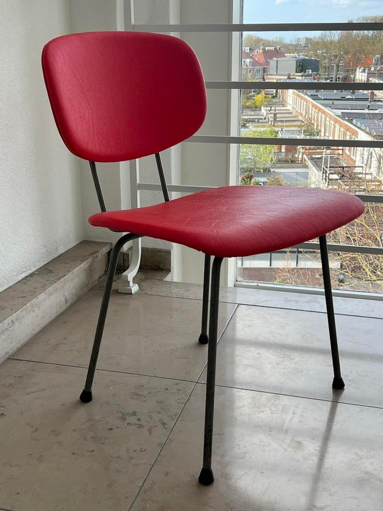 Gispen 116 Wim Rietveld, Huis en Inrichting, Stoelen, Ophalen, Zo goed als nieuw, Metaal, Eén