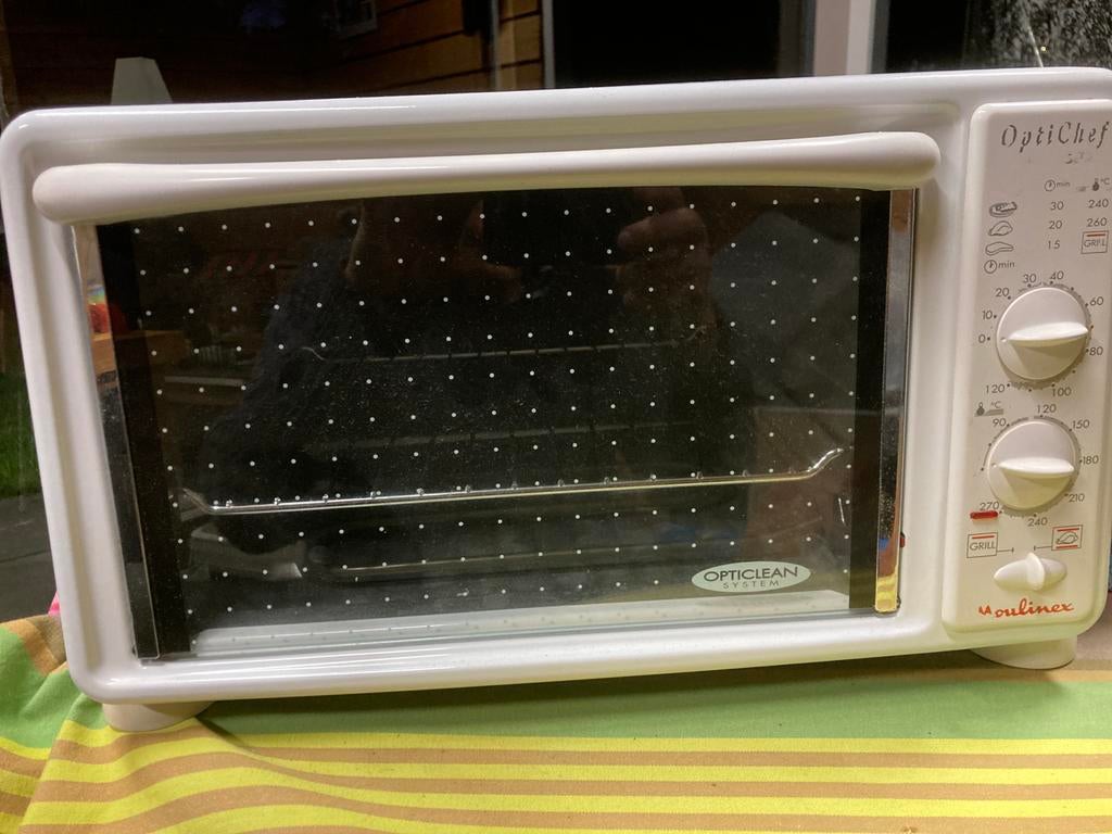 Moulinex OptiChef Oven met Grill - Compact en Wit, Minder dan 45 cm, Gebruikt, Ophalen of Verzenden, Oven met grill