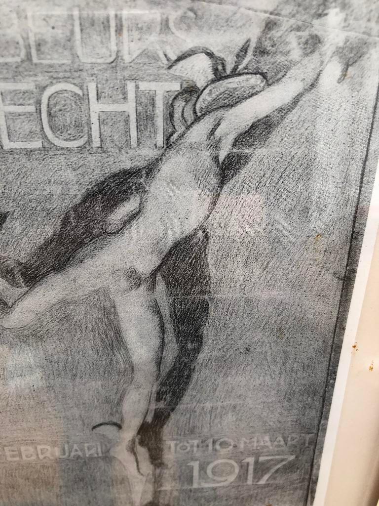 Ontwerp van  willie sluyters, Antiek en Kunst, Ophalen of Verzenden
