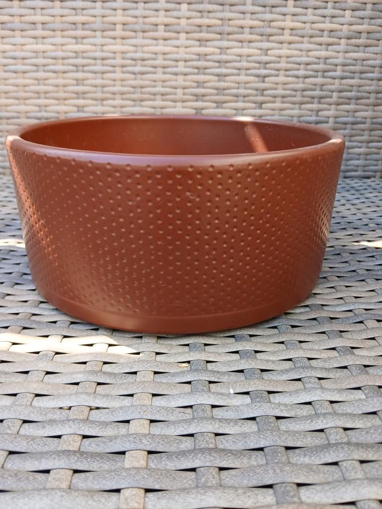 Bloempot voor binnen, Tuin en Terras, Bloempotten, Rond, Binnen, Ophalen of Verzenden, Zo goed als nieuw