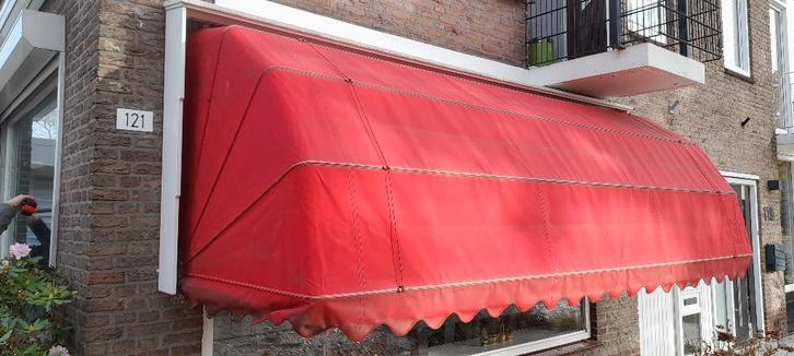 Markies elektrisch, Tuin en Terras, Zonneschermen, Gebruikt, Markies, Minder dan 150 cm, 250 cm tot 450 cm, Elektrisch, Ophalen