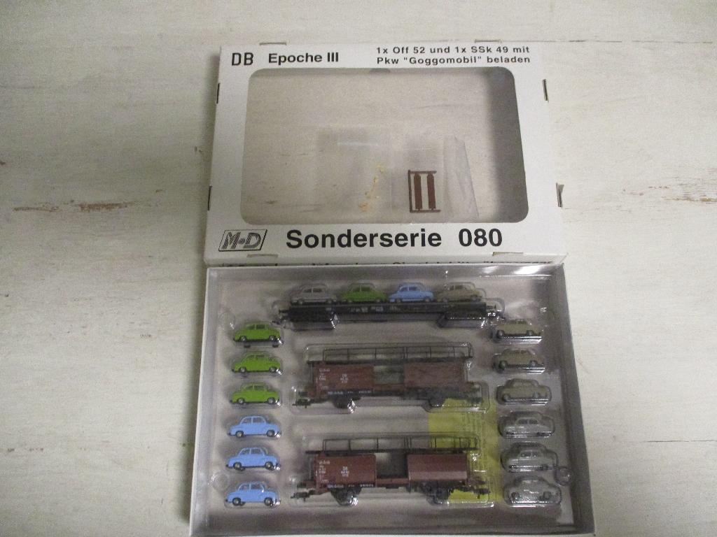 M + D Sonderserie 080 DB HO, Gelijkstroom, Wagon, Zo goed als nieuw, Ophalen