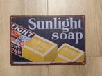 Reclamebord Sunlight Soap 20x30, Ophalen of Verzenden, Zo goed als nieuw, Reclamebord