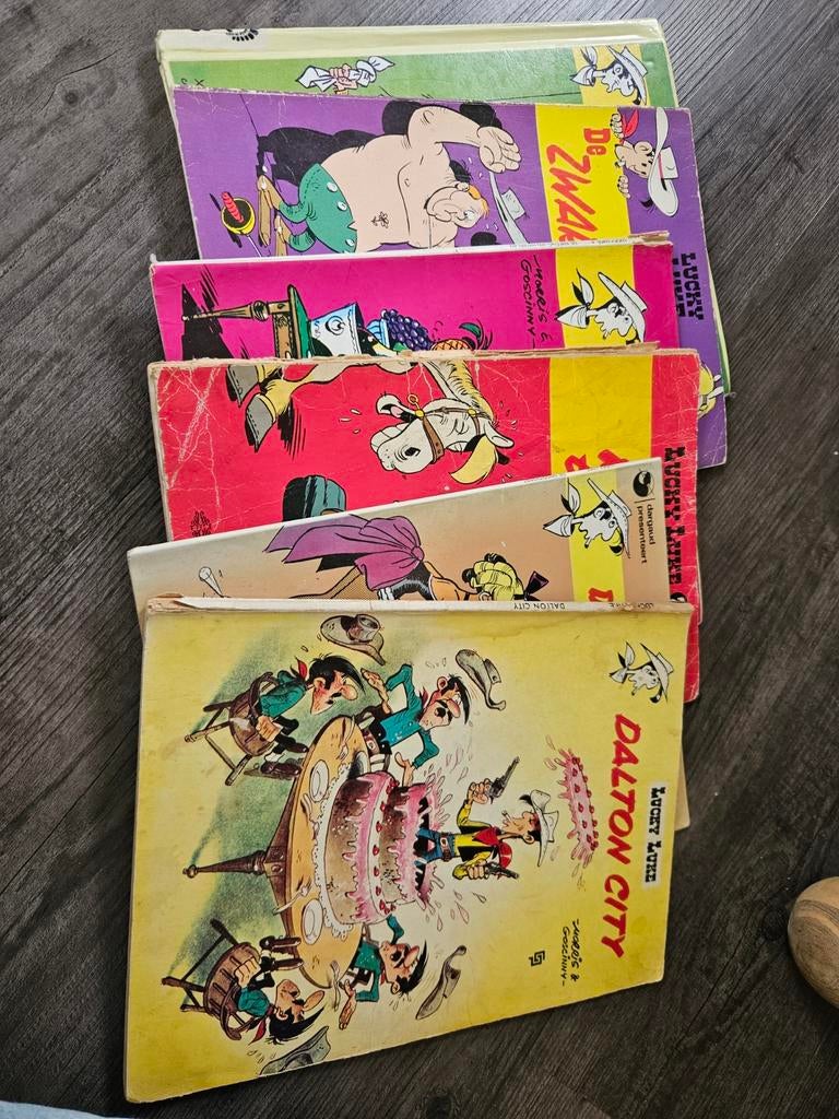 Lucky Luke Stripboeken Collectie - Diverse Titels, Meerdere stripboeken, Ophalen of Verzenden, Gelezen, Morris & Goscinny