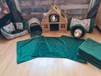 cavia. knaagdieren accessoires  tunnel., huisjes, Minder dan 75 cm, Zo goed als nieuw, Cavia, Ophalen