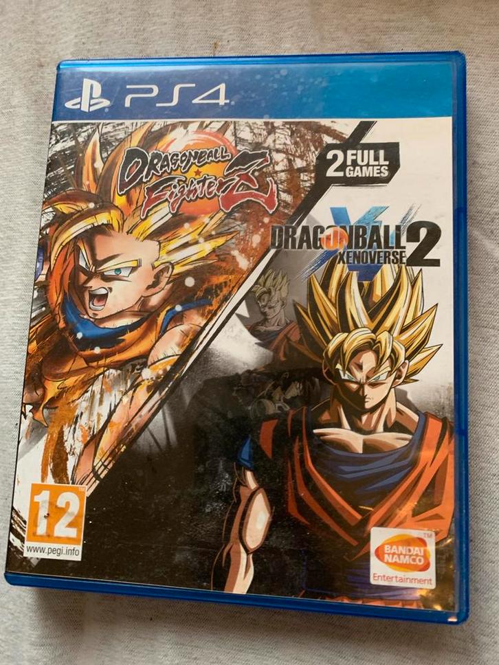 Dragon Ball FighterZ & Xenoverse 2 PS4 - 2 Volledige Games, Spelcomputers en Games, Games | Sony PlayStation 4, Gebruikt, Vechten