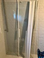 Douchecabine van glas met pendeldeuren, Ophalen, Gebruikt