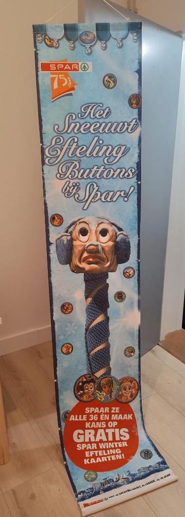 Efteling winkelsigning spaaractie Spar (uniek), Verzamelen, Efteling, Ophalen of Verzenden, Nieuw, Overige typen