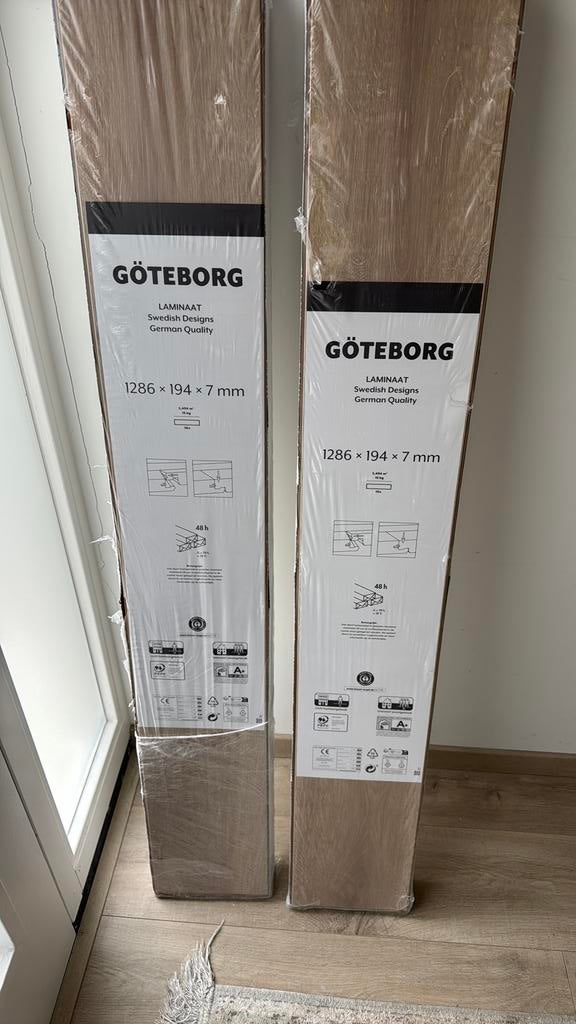 Goteborg laminaat van de Karwei 2 pakken, Ophalen, 50 tot 150 cm, Nieuw, 10 m² of meer