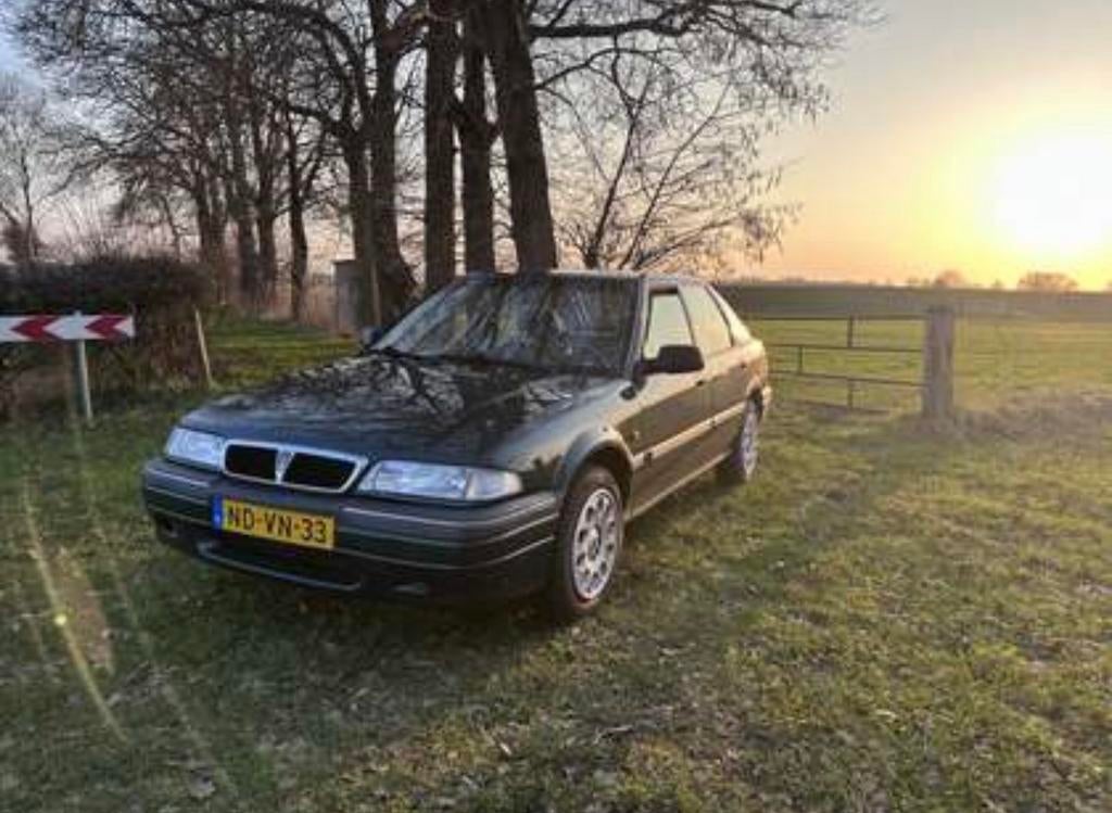 Rover 200-Serie 214 Si 1.4 E2 1995, Groen, Auto's, Rover, Voorwielaandrijving, Stof, 4 cilinders, 1396 cc