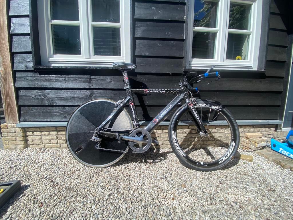 Tijdrit fiets, Fietsen en Brommers, Overige merken, Gebruikt, 10 tot 15 versnellingen, Ophalen of Verzenden