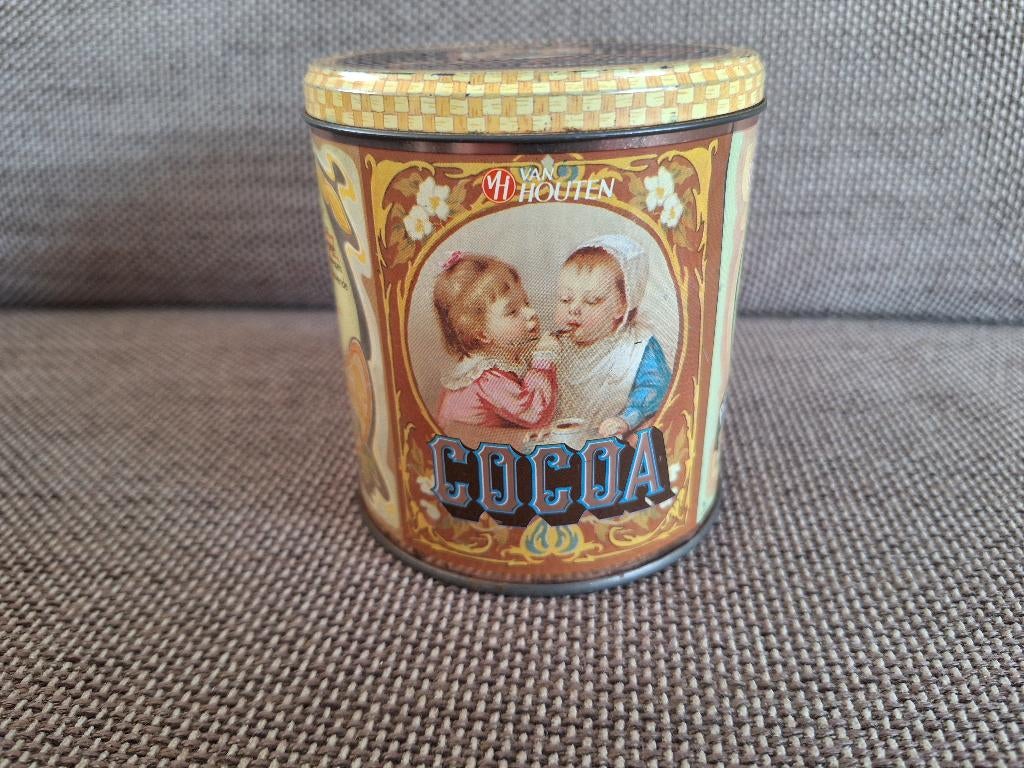 Cacao blikje, Verzamelen, Ophalen of Verzenden, Gebruikt, Overige, Overige merken