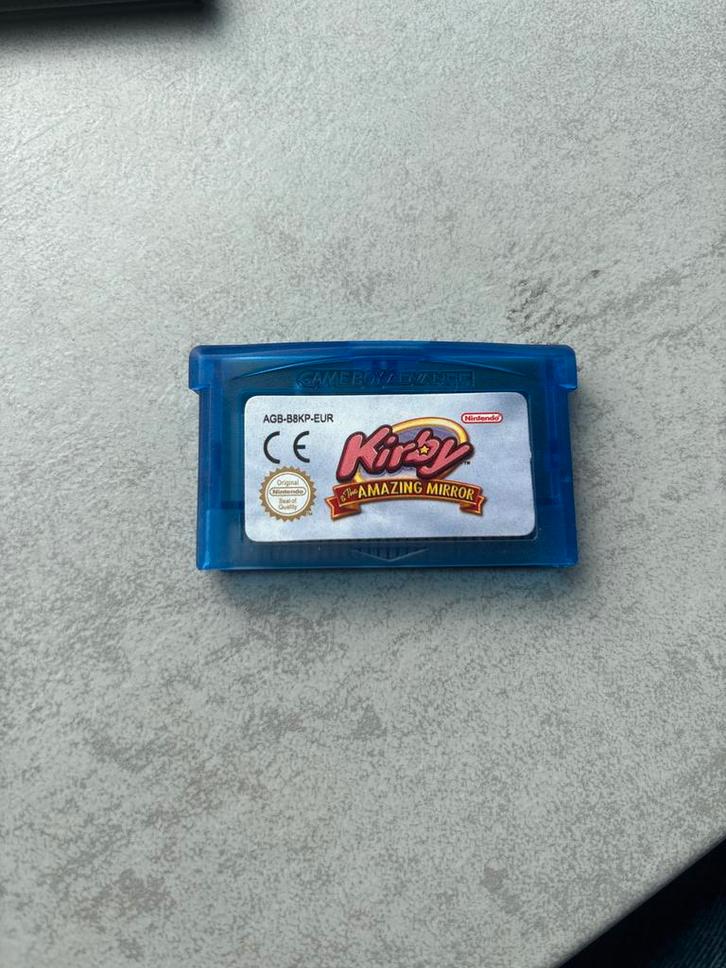 Kirby & The Amazing Mirror - Game Boy Advance (GBA), Spelcomputers en Games, Games | Nintendo Game Boy, Gebruikt, Platform, 1 speler