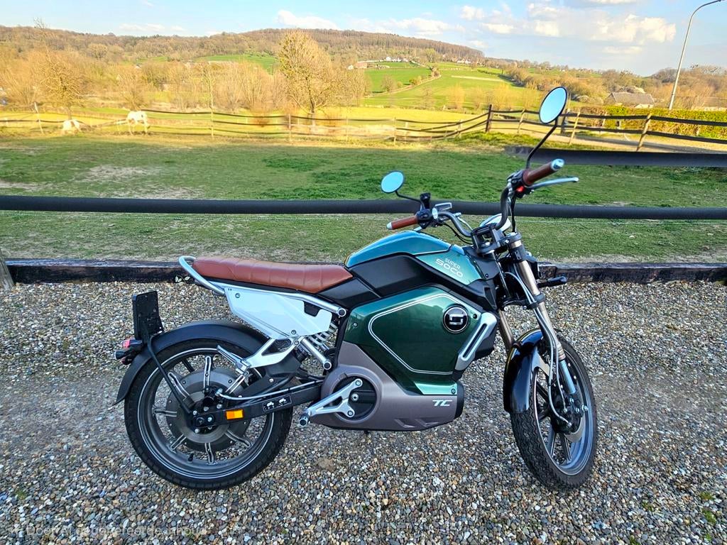 Super Soco TC - Incl. 2 accu's en veel extra's, Ophalen, Zo goed als nieuw, Maximaal 45 km/u, Super Soco