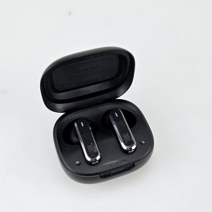 JBL Live Flex Earbuds Zwart, Audio, Tv en Foto, Koptelefoons, Zo goed als nieuw