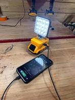 54W LED-lamp – 16 LED’s - Dewalt XR 18/20V accu, Doe-het-zelf en Verbouw, Gereedschap | Handgereedschap, Ophalen of Verzenden