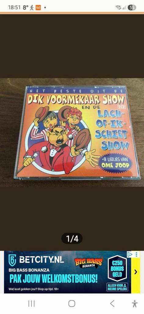 Cassettes tape gevraagd,  Dik voor mekaar show., Ophalen of Verzenden