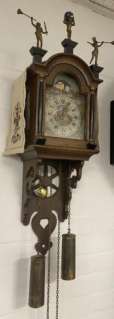 goed lopende Friese staartklok, Antiek en Kunst, Antiek | Klokken, Ophalen